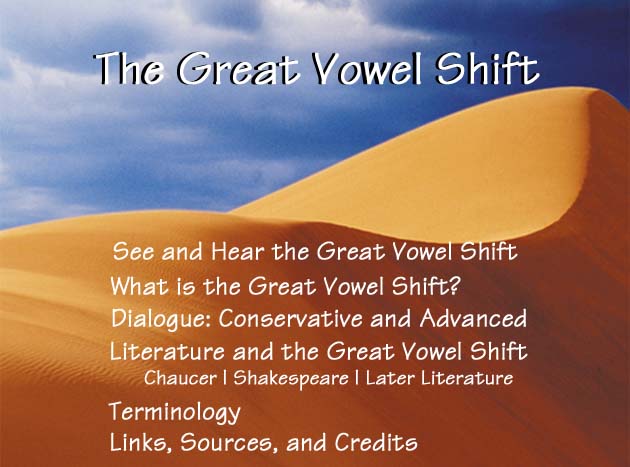 The Great Vowel Shift